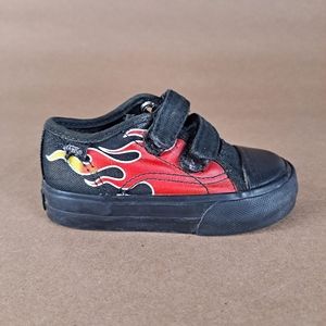 Vans Off The Wall V Strap Old Skool Toddler 5.0